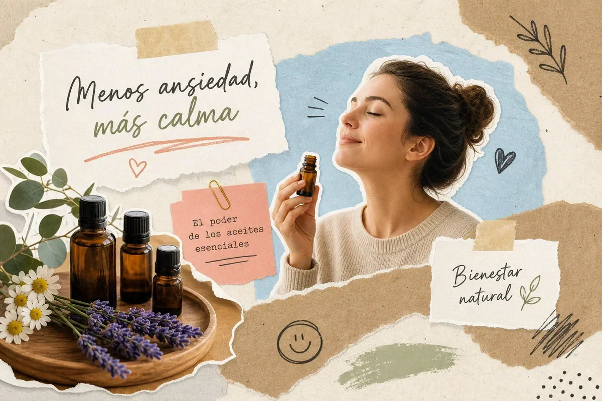 Los mejores aceites esenciales para aliviar la ansiedad